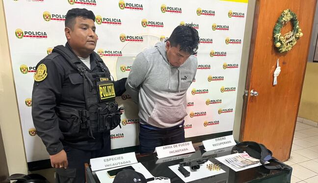 Pisco: cae presunto “marca”, por robo de 13 mil soles a campesinos tras salir de banco