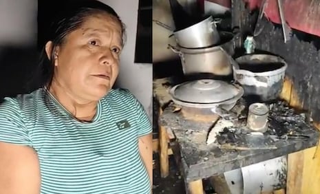 Ica: incendio arrasa vivienda en La Tierra Prometida y deja a familia con ocho niños en la calle