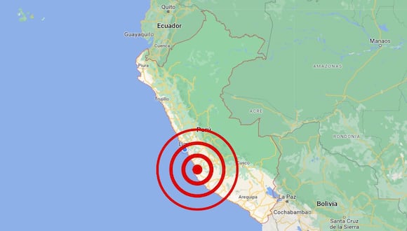 Sismo en Ica: IGP registra temblor de magnitud 5.2 con epicentro en Pisco.