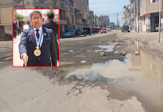 Chiclayo: calle San Martín con grietas pese a reciente obra en José Leonardo Ortiz