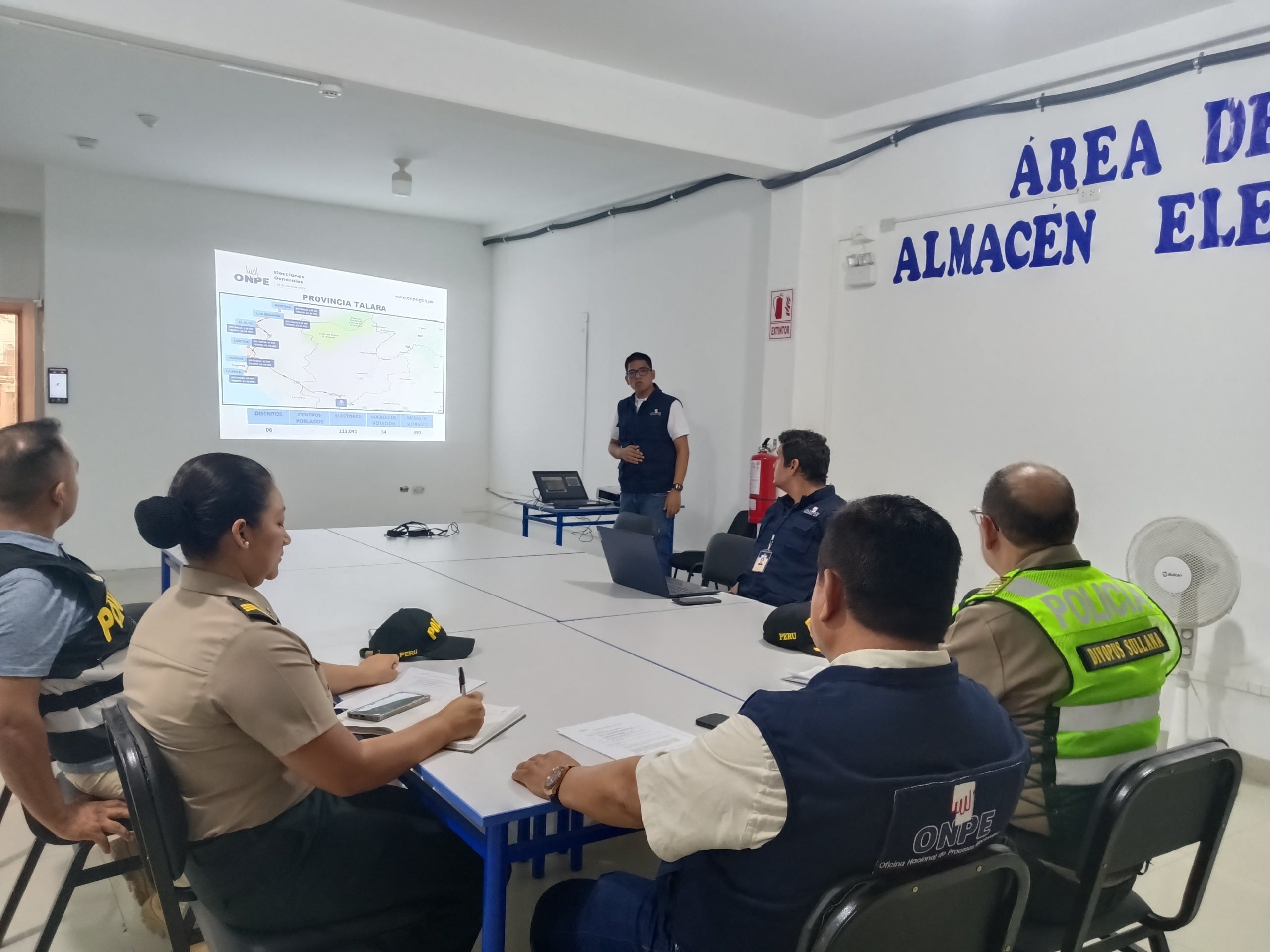 Coordinan seguridad para las Elecciones Generales del 2026
