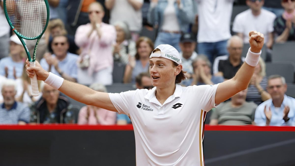 Ignacio Buse venció a Tommy Paul y ganó su primer ATP en Hamburgo. (Foto: Getty Images)