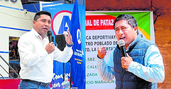 Martín Namay confirmó su postulación, mientras que Aldo Carlos Mariños renunció al municipio de Pataz para tentar el gobierno regional.