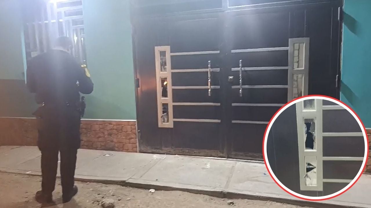 El violento ataque dejó daños materiales en el establecimiento.