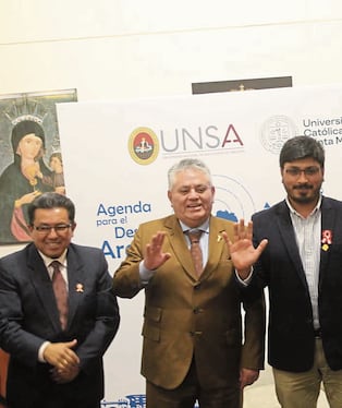 Trabajo conjunto con las universidades de Arequipa. (Foto: Álvaro Figueroa/@photo.gec)