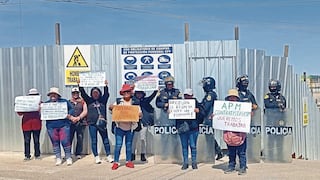 Cuatro obreros del Sindicato de Construcción Civil de Arequipa detenidos por presunta coacción