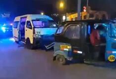 Callao: Triple choque en Ventanilla deja a mototaxista herido