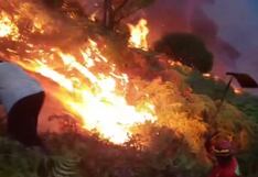 Minsa reporta 15 muertos por incendios forestales