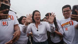Keiko Fujimori sobre críticas: “Que se peleen con mi mano”