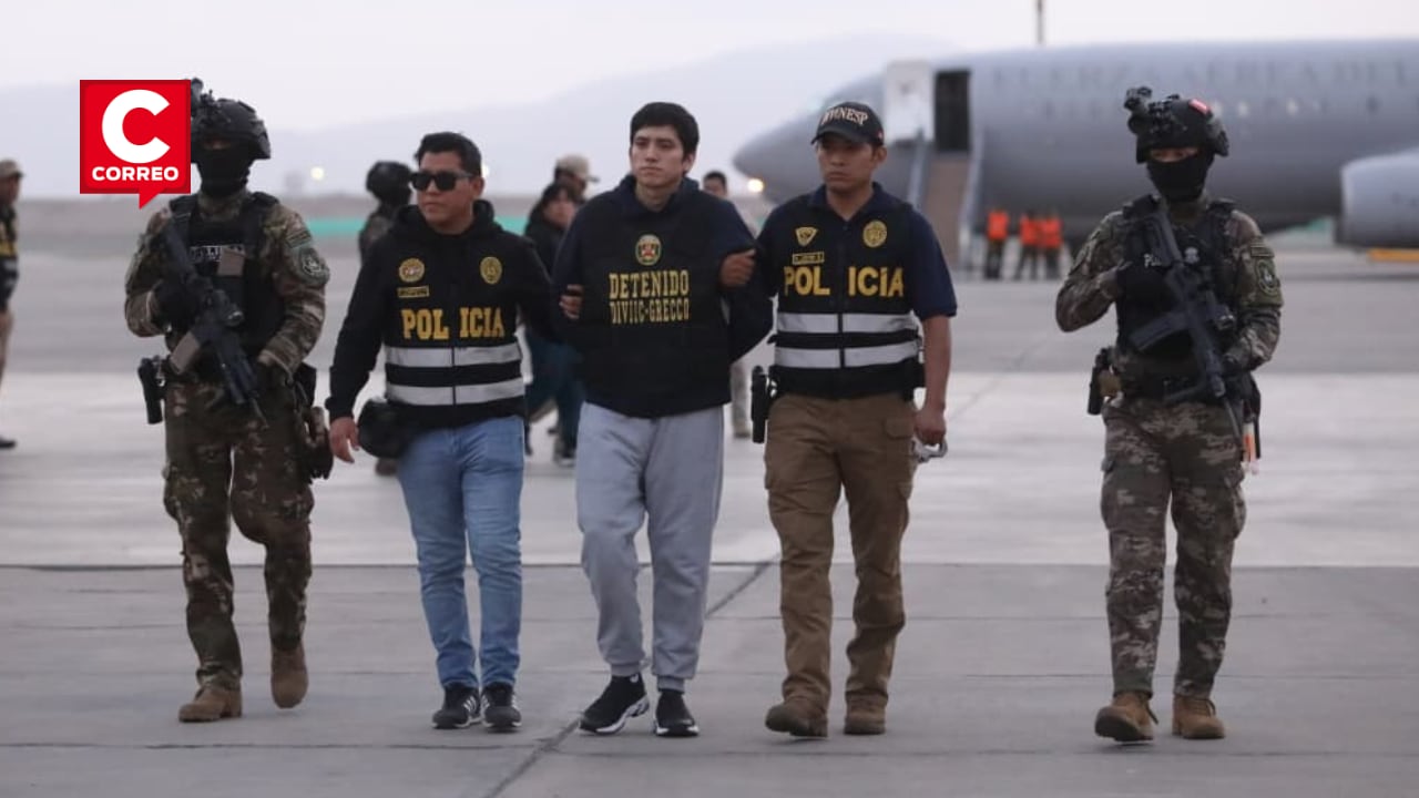 Detenido alias “Jhonsson Pulpo”. (Fotos: Antonio Melgarejo/ @photo.gec)