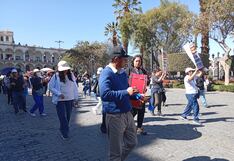 Arequipa: Trabajadores de EsSalud se movilizan para pedir sostenibilidad y autonomía (VIDEO)