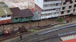 Huaico en Machu Picchu: suspenden operaciones ferroviarias desde y hacia Aguas Calientes