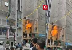La Victoria: Reportan incendio en emporio comercial de Gamarra