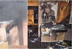 Ica: voraz incendio deja calcinada toda una vivienda en la urbanización Llaxta