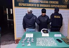 Chincha: atrapan a mototaxista con PBC, clorhidrato de cocaína y marihuana