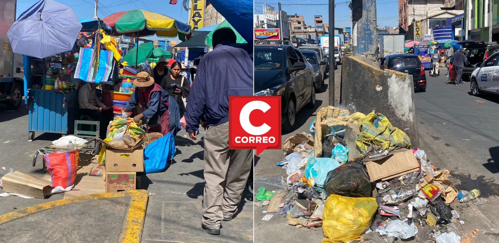 Desorden y falta de limpieza en centros de abasto. (Foto: GEC)