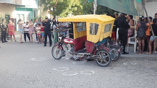 Piura: Matan a balazos a mototaxista cerca del Reniec en Sullana
