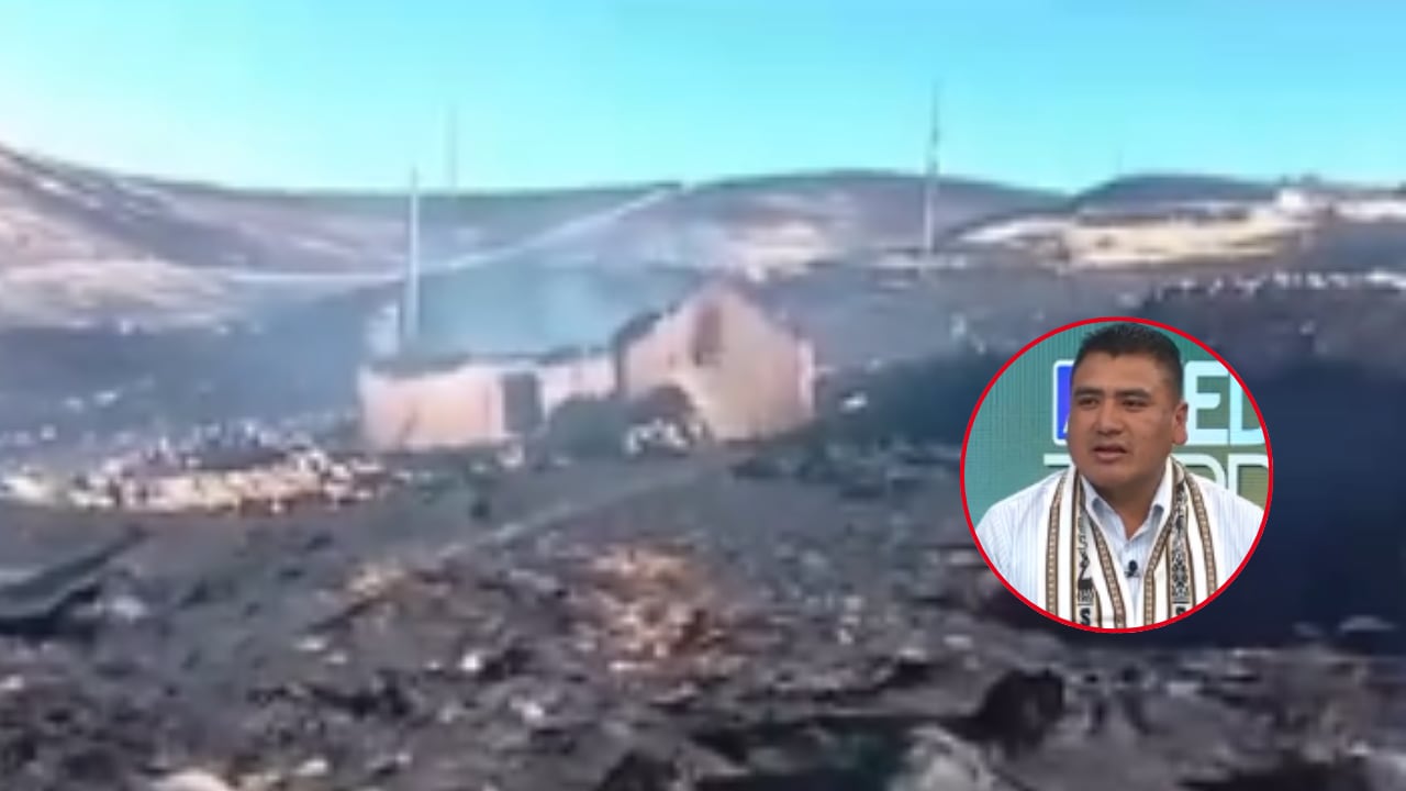 Burgomaestre de Suyckutambo alertó sobre pérdidas de ganado, viviendas destruidas y daños al área de conservación regional, y pidió una respuesta coordinada de autoridades. (Foto: Captura Canal N)
