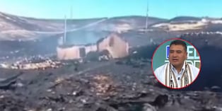 Burgomaestre de Suyckutambo alertó sobre pérdidas de ganado, viviendas destruidas y daños al área de conservación regional, y pidió una respuesta coordinada de autoridades. (Foto: Captura Canal N)