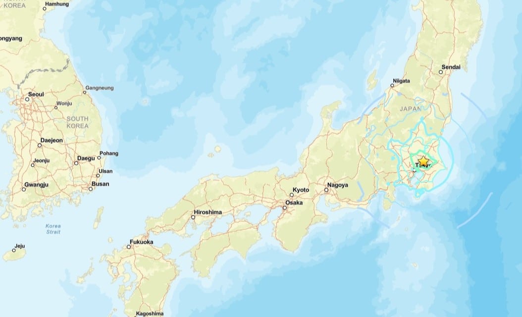 Japón: Sismo de magnitud 5,9 sacude Tokio y deja al menos 37 personas heridas
