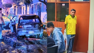 Arequipa: Detienen a hombre implicado en la quema de dos autos y un restaurante en Miraflores (VIDEO)