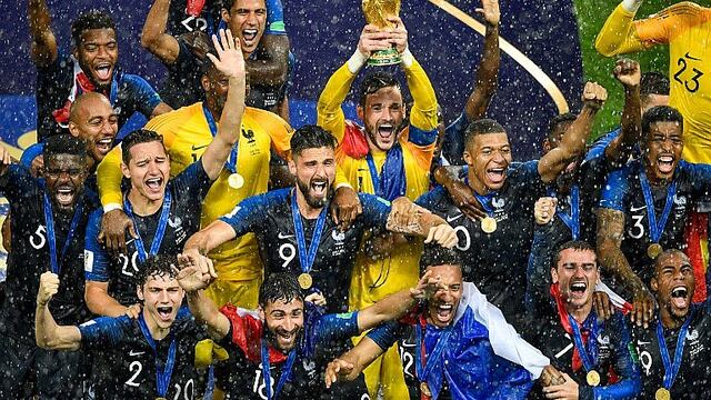 Alegría y lágrimas: Francia es el nuevo Campeón del Mundo (GALERÍA)