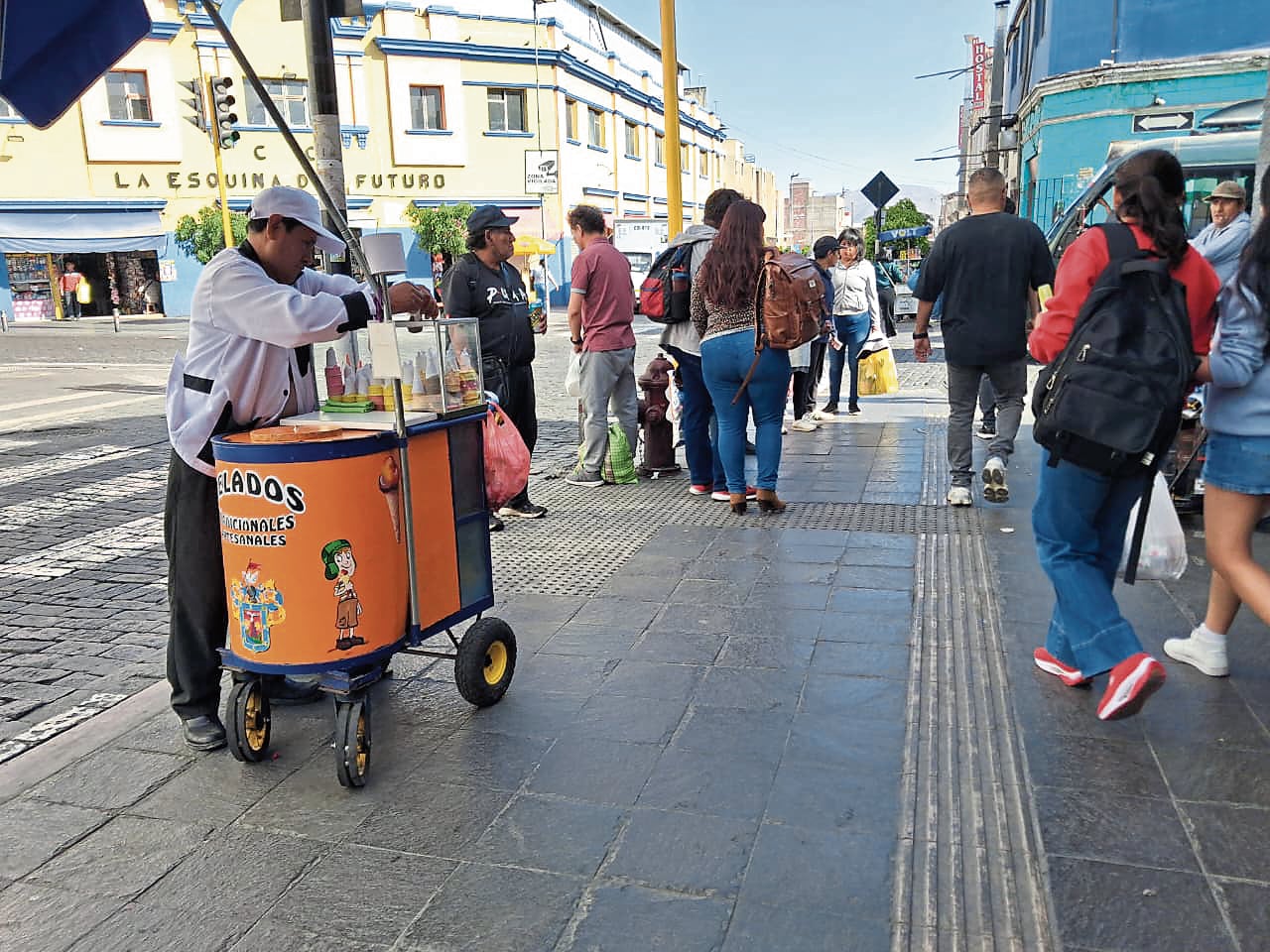 No hay control de informales en calles del Cercado de Arequipa. Foto: GEC.