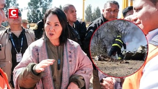 Keiko Fujimori sobre tragedia aérea en Nasca: “Se está evaluando la suspensión temporal del aeropuerto de Pisco”