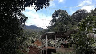 Huaico arrasa centro poblado y se traga a poblador de 60 años 