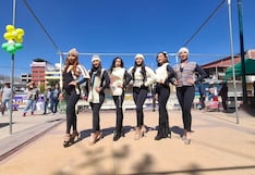 Modelos desfilan con prendas de lana de oveja
