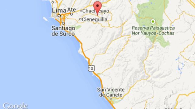 Sismo de 4 grados se registró esta noche en Lima