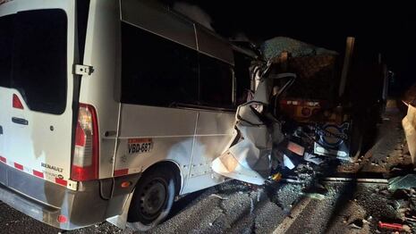 Al menos nueve fallecidos tras choque en la carretera Cusco - Arequipa (FOTOS)