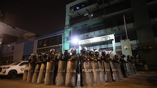 Fuerte despliegue policial en La Victoria durante permanencia de “Jhonsson Pulpo” (GALERÍA)