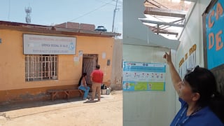 Chiclayo: colapso de techo expone riesgos en centro de salud Las Flores de La Pradera