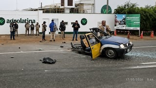 Brutales accidentes en la Panamericana Sur en Ica: Tico quedó partido en dos y pasajeros salvan de morir