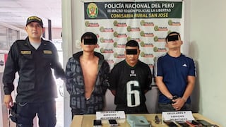 La Libertad: Desarticulan presunta banda de asaltantes “Los Rápidos de San José”