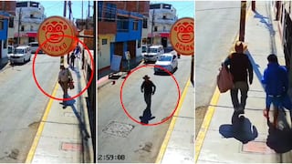 Nasca: adulto mayor persigue a delincuente extranjero que le robó su mochila