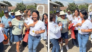 Keiko Fujimori llega a Arequipa y promete Majes Siguas II (VIDEO)
