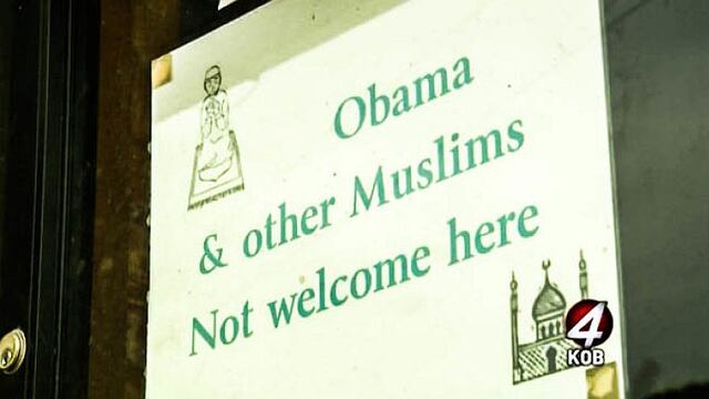 EE.UU.: Polémica por tienda que prohíbe ingreso a Barack Obama y musulmanes