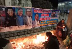 Puno: Familiares de profesionales desaparecidos en río Vilcanota realizan vigilia