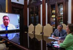 Dina Boluarte se reunió con Edmundo González Urrutia y reconoció su liderazgo democrático en Venezuela