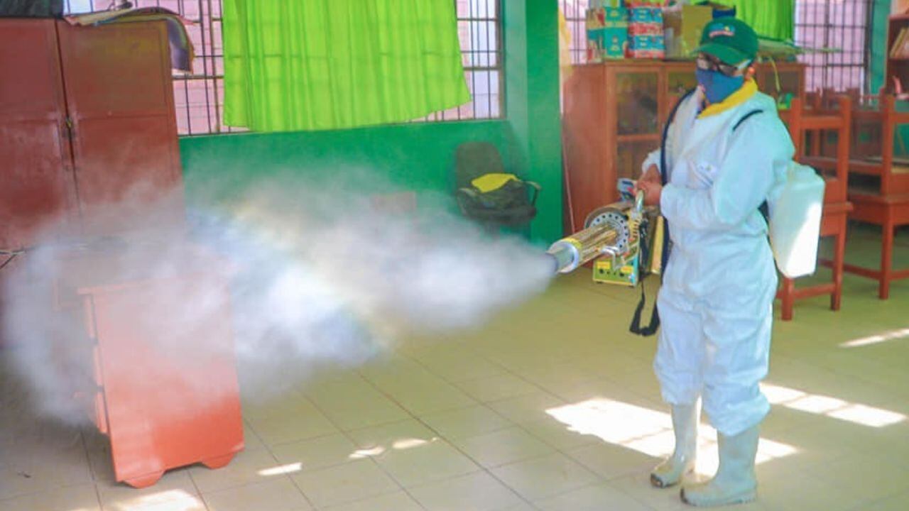 Desde la Red Salud de Trujillo aseguran que no solo se trata de esparcir humo.