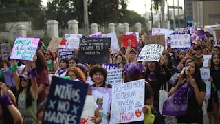 Colectivos marcharon en Lima por el Día Internacional de la Mujer (GALERÍA)