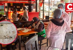 Hallan cucarachas y verduras en descomposición en chifa del centro de Huancayo