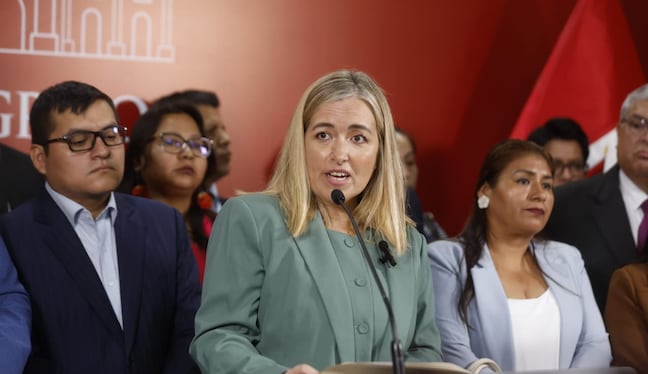 La diputada del Partido del Buen Gobierno exigió una garantía política del Senado antes de respaldar el pedido del Ejecutivo. Su bancada prioriza seguridad ciudadana y prevención ante El Niño. (Foto: GEC)