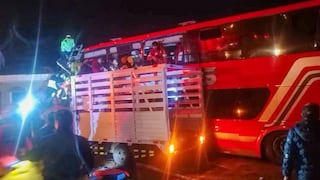 Arequipa: Bus interprovincial se despista e impacta contra vivienda en Camaná (VIDEO)