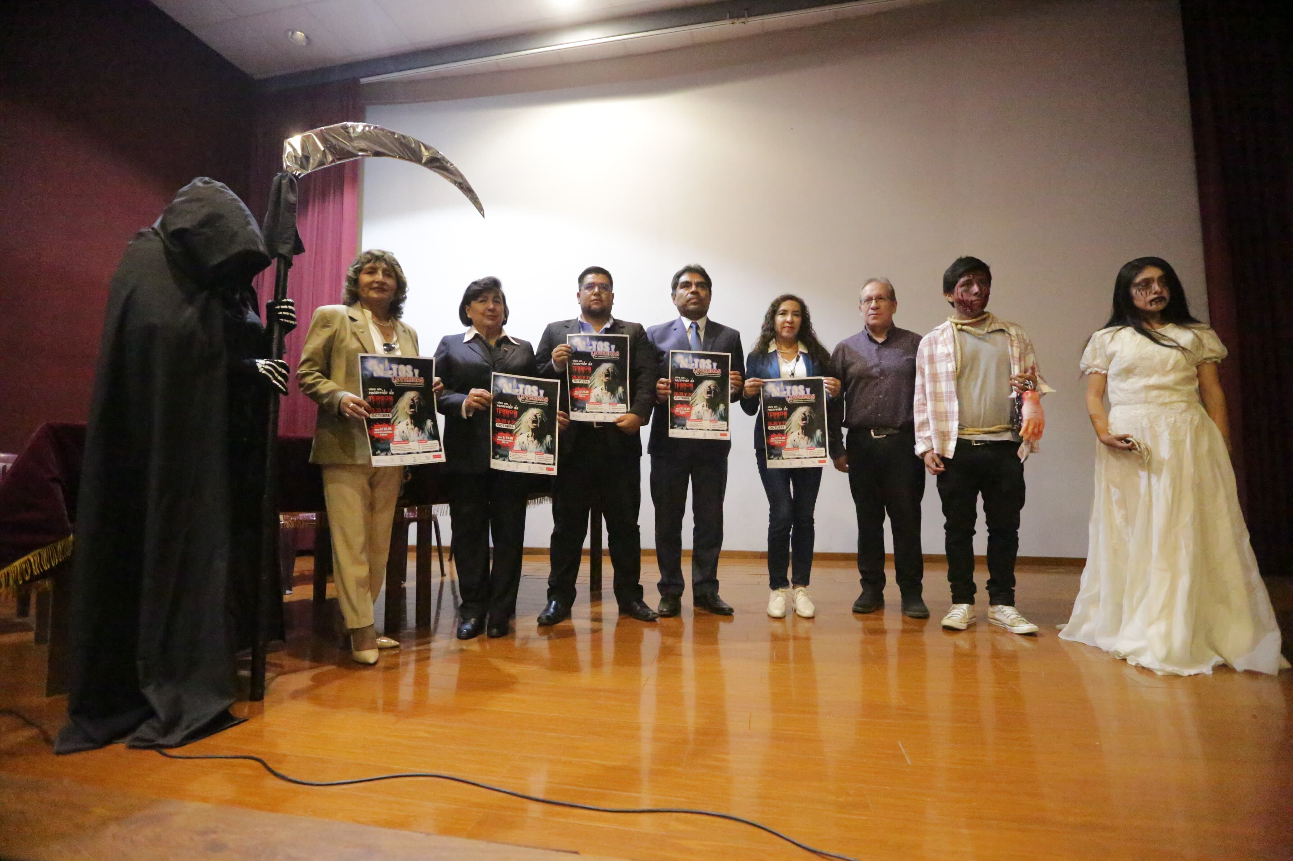 Circuito por el cementerio La Apacheta. (Foto: Leonardo Cuito)
