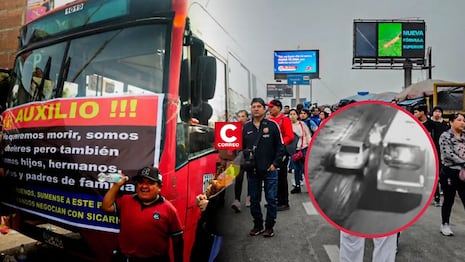 Apagado de motores: estas son las empresas que anuncian suspensión de buses tras asesinato de conductor en SMP