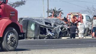 Pisco: vehículos sufren despistes y volcaduras, dejando varios heridos de gravedad