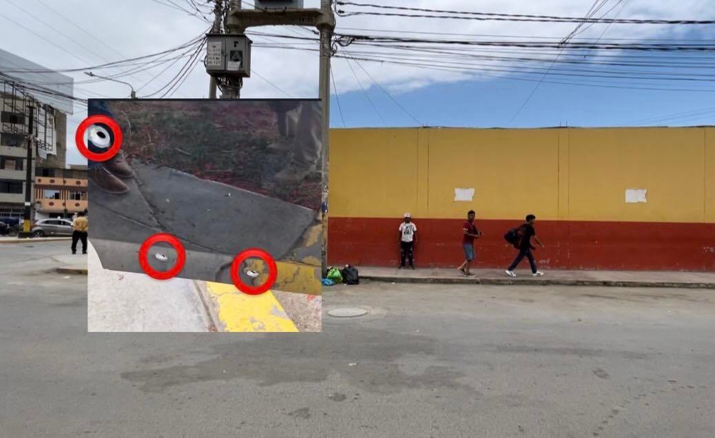 Los hechos ccurrieron a espaldas de una conocida empresa de transporte.